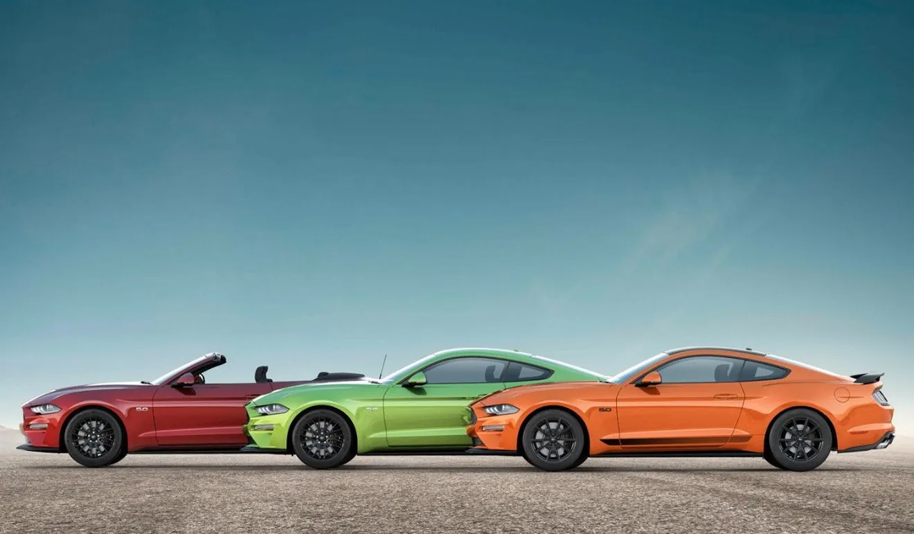 El Ford Mustang 2020 estrena pack y nuevos colores vintage en Australia