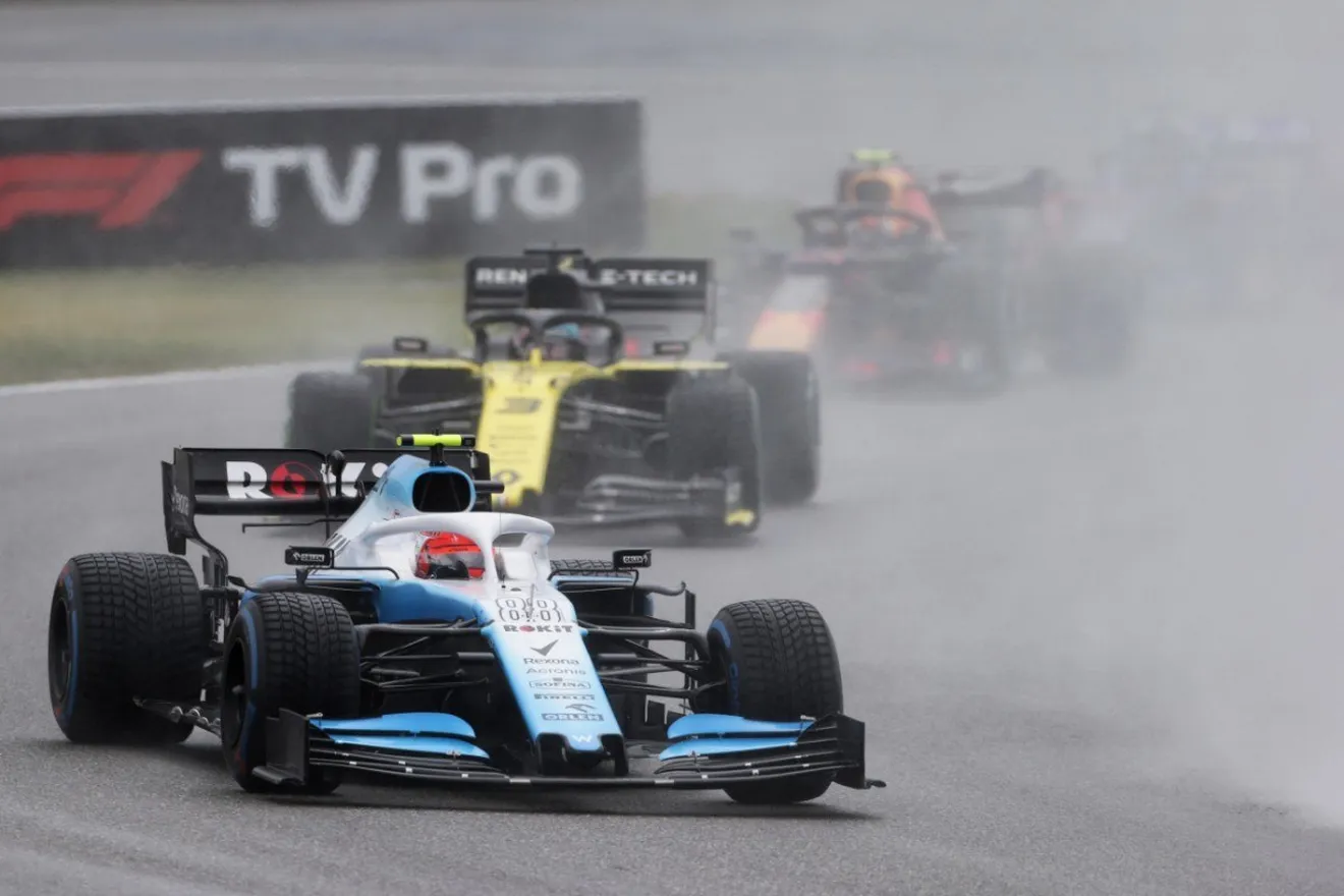 Kubica equipara la lluvia de la F1 a los tramos nocturnos con niebla de los rallies