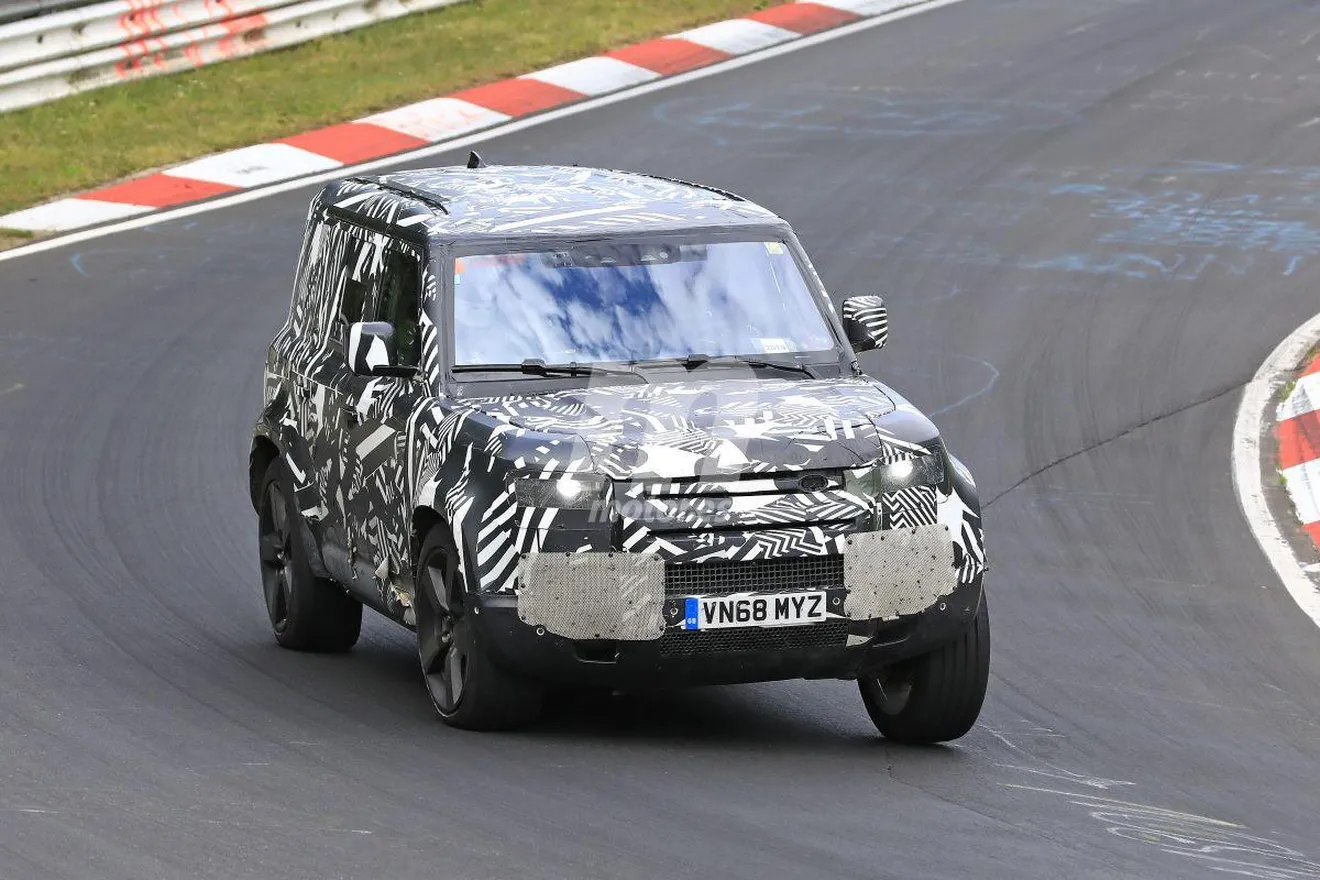 El nuevo Land Rover Defender 110 se enfrenta de nuevo al Nürburgring