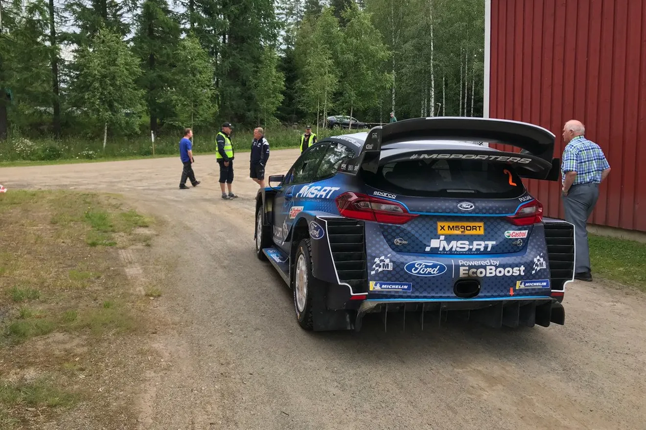 M-Sport empieza con los test previos del Rally de Finlandia