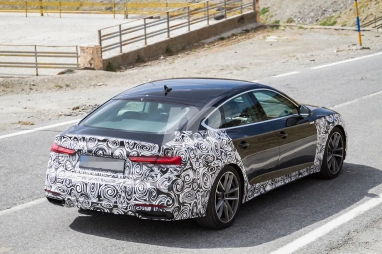 Audi A5 Sportback 2020 - foto espía posterior