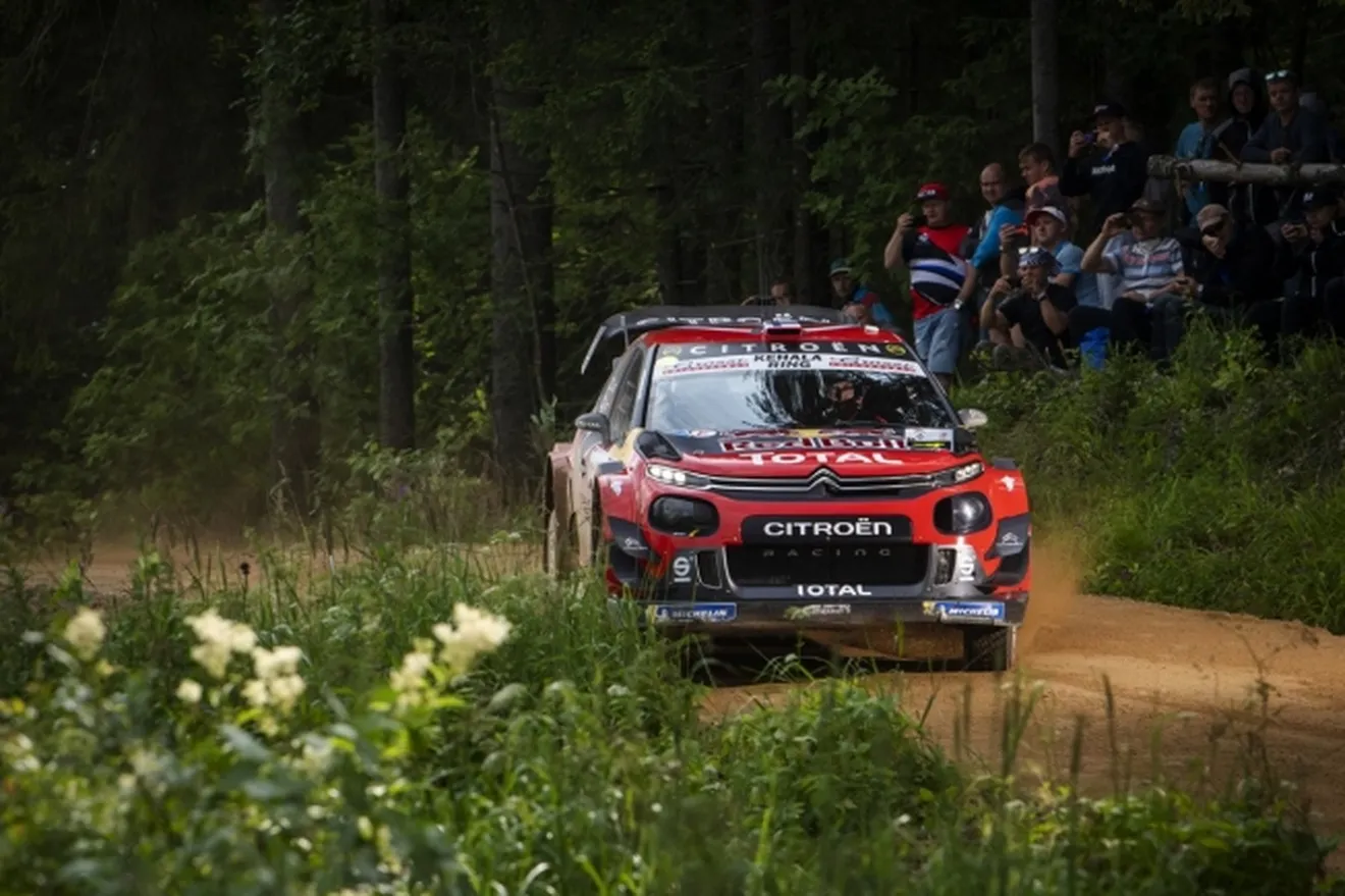 Sébastien Ogier y Citroën pasan al ataque en Finlandia