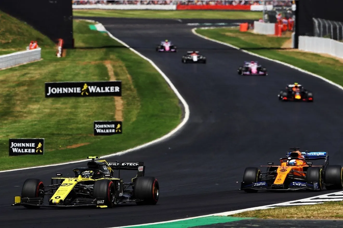 Norris, preocupado por el ritmo de McLaren en Silverstone: "El de Renault fue mucho mejor"