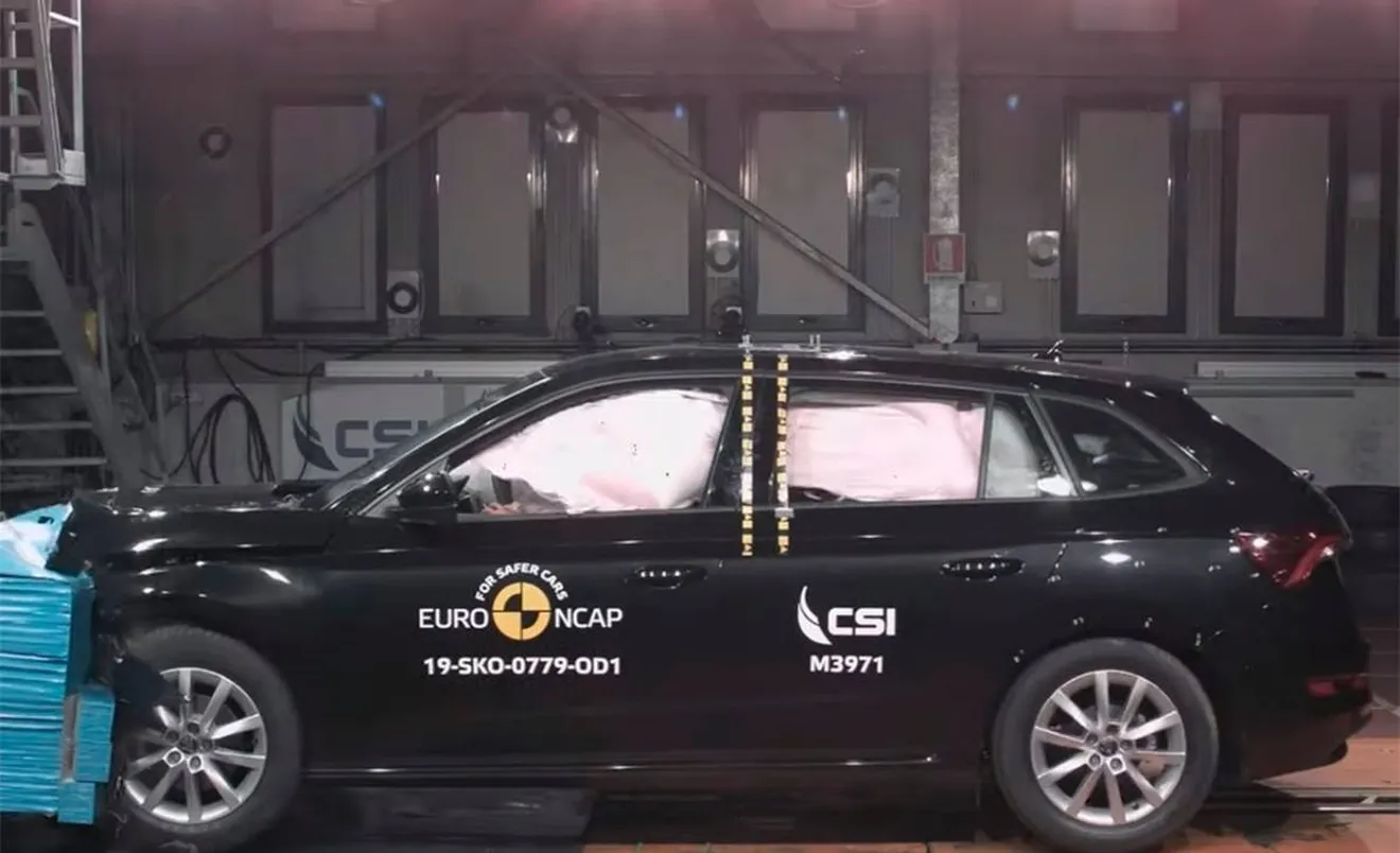 El nuevo Skoda Scala obtiene 5 estrellas en las pruebas Euro NCAP