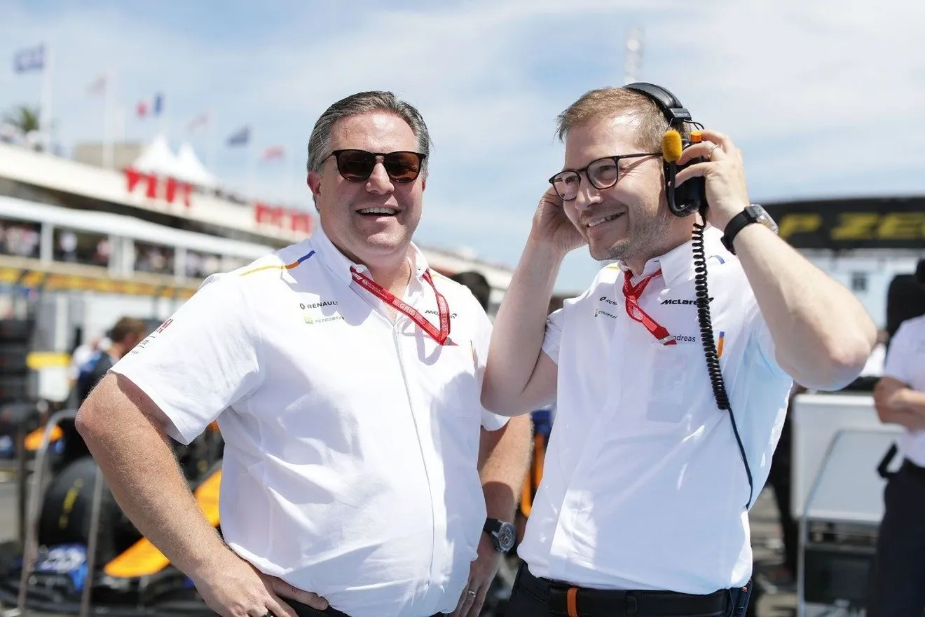Zak Brown: "Ahora McLaren tiene a un líder en Andreas Seidl"