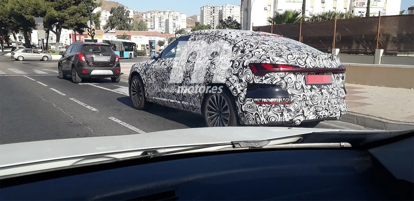 El eléctrico Audi e-tron Sportback aparece en España en su última fase de pruebas
