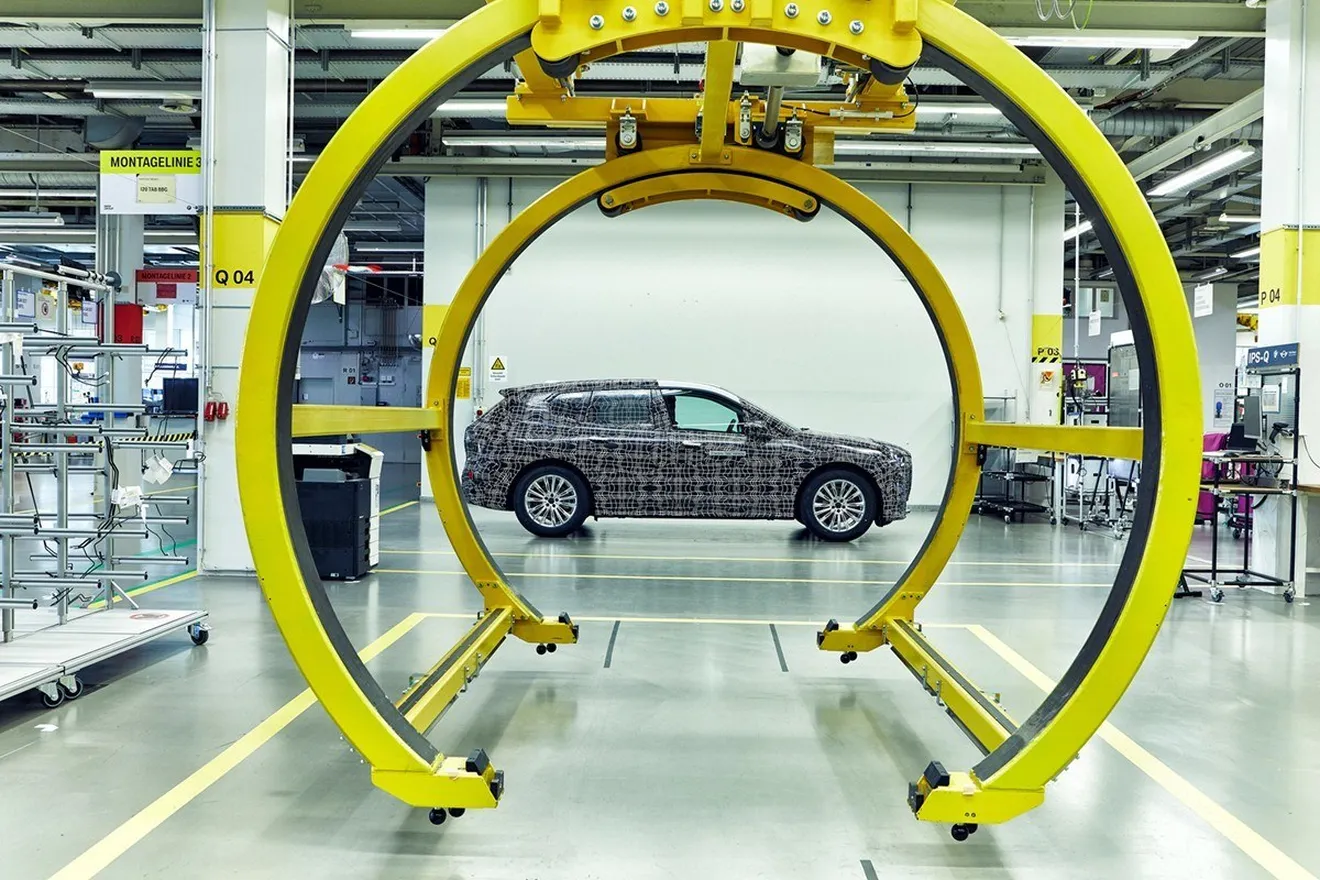 BMW nos enseña el iNEXT desde la cadena de montaje