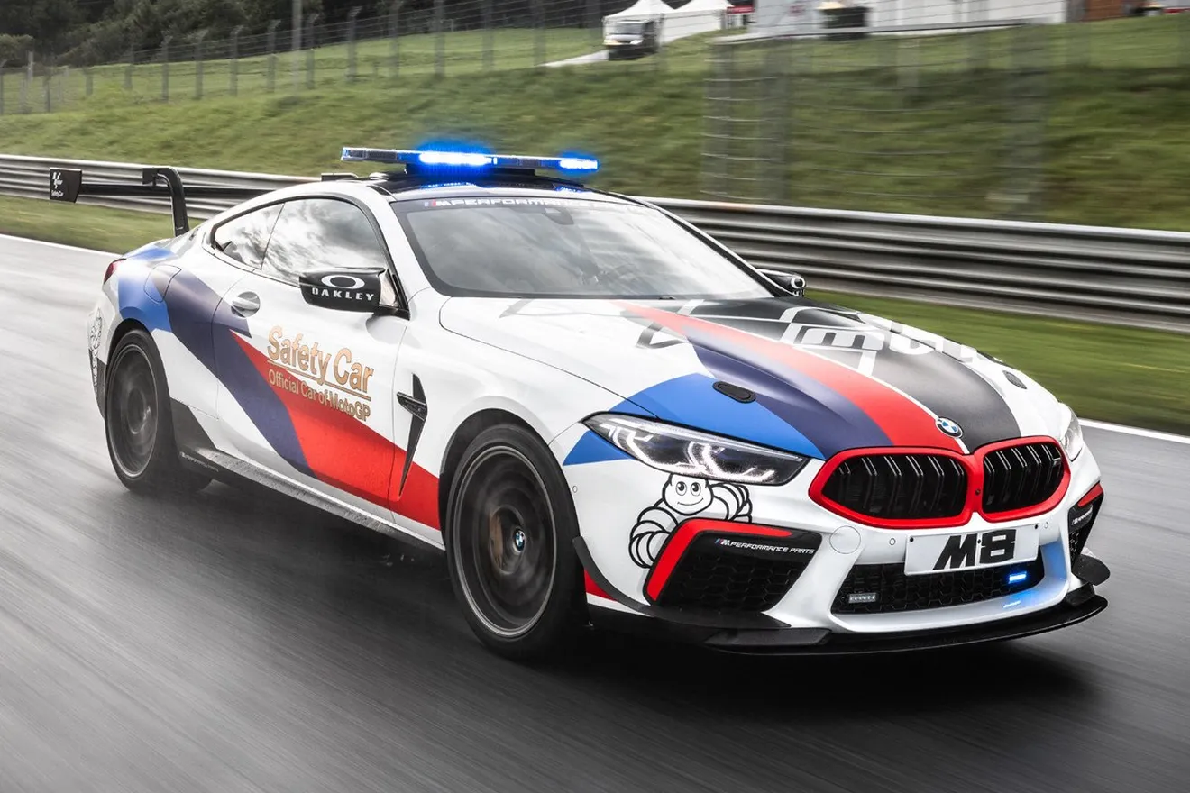 BMW M8 MotoGP Safety Car: al servicio de los pilotos