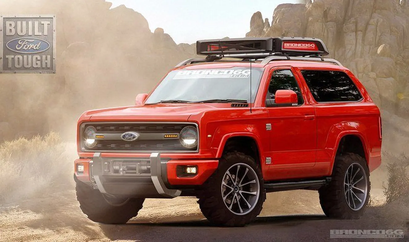 Ford registra numerosas denominaciones para el futuro Bronco