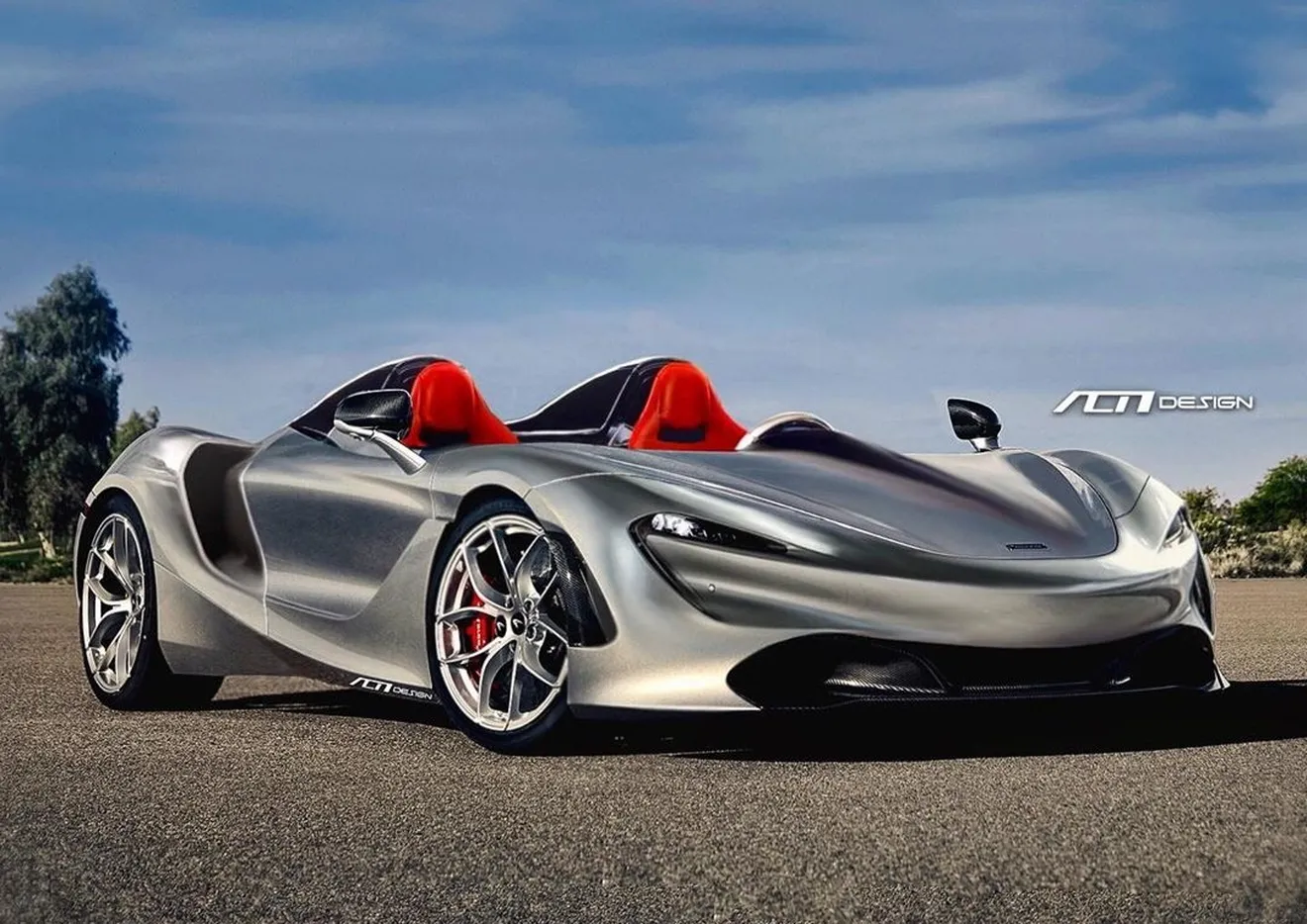 Primer render del futuro Speedster de McLaren