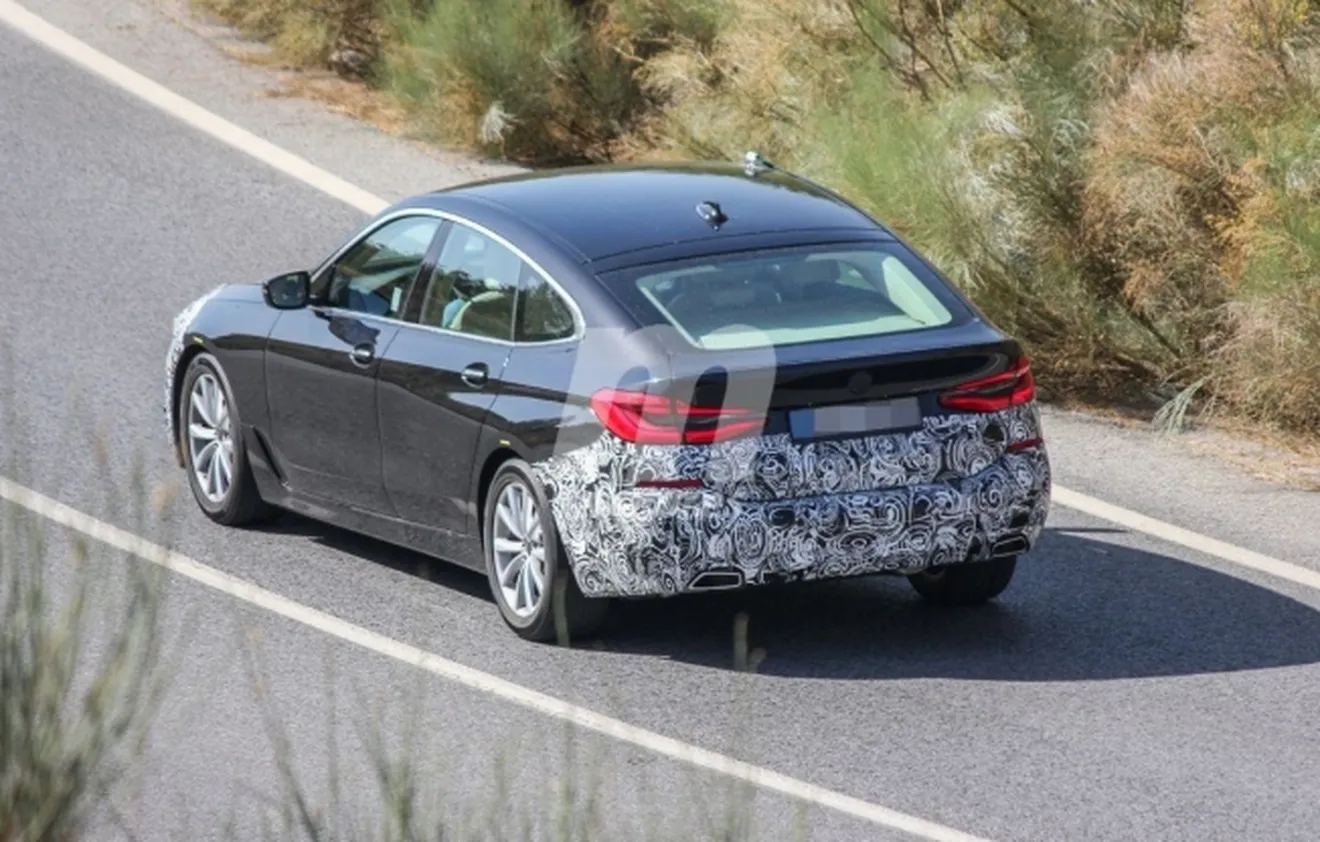 BMW Serie 6 GT 2020 - foto espía posterior