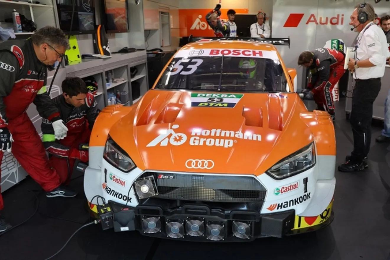 Doblete de Audi en los libres del DTM en Lausitzring