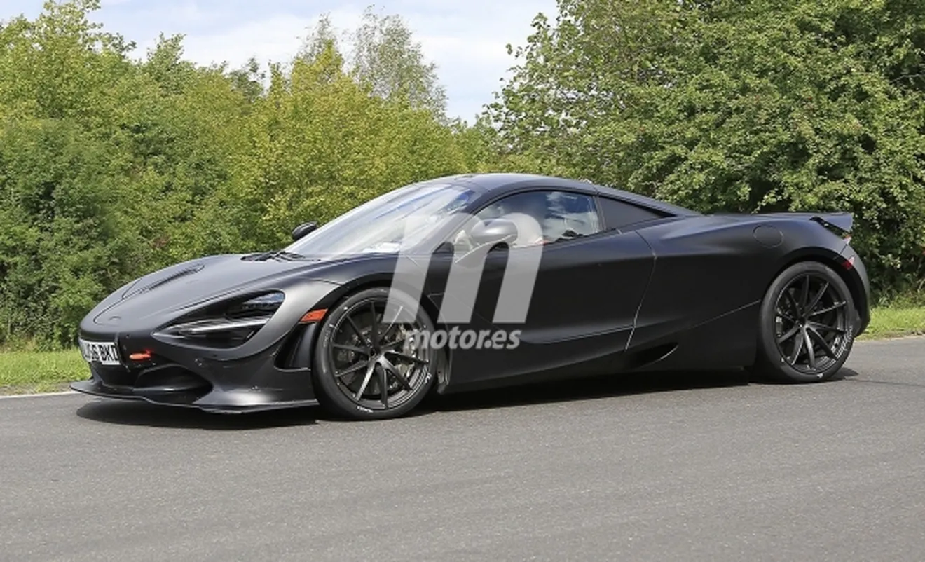 McLaren 750LT 2020 - foto espía
