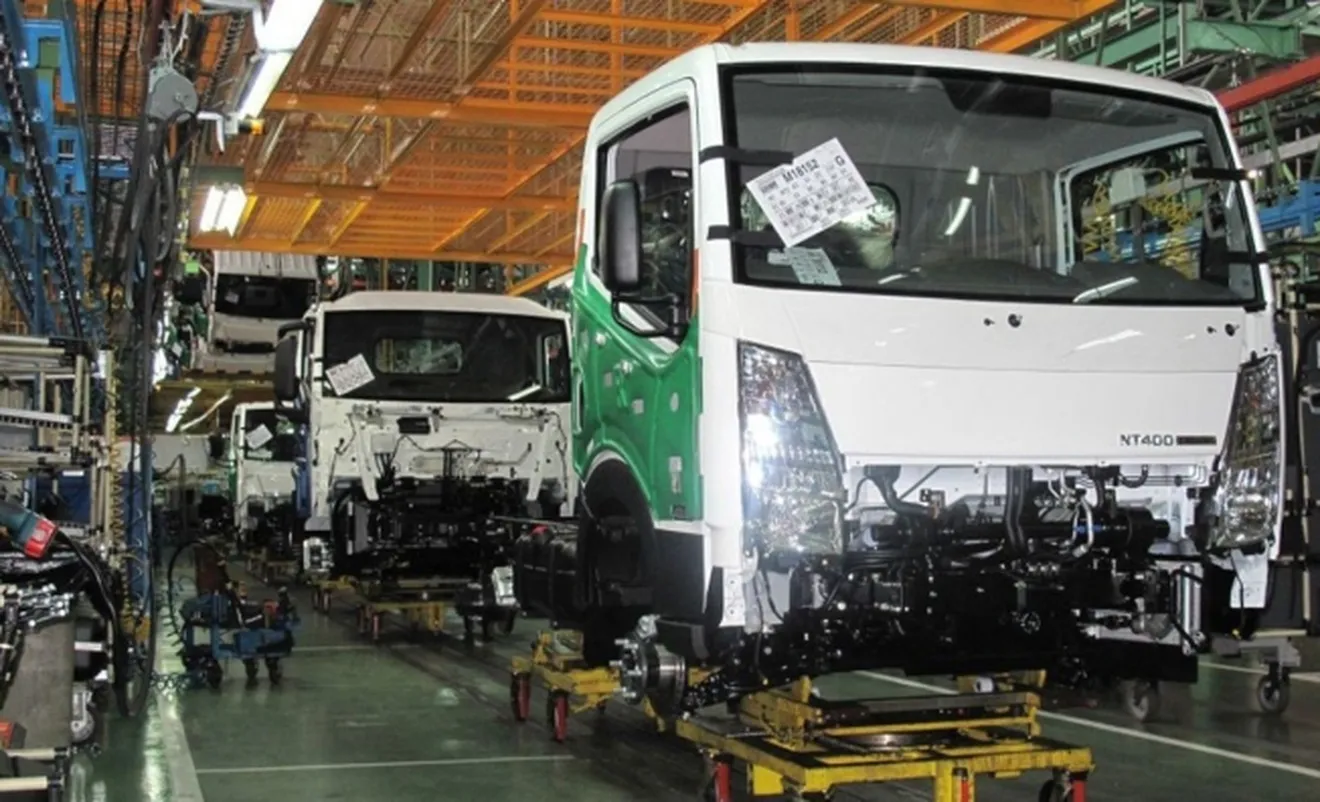 Producción de camiones Nissan en Ávila