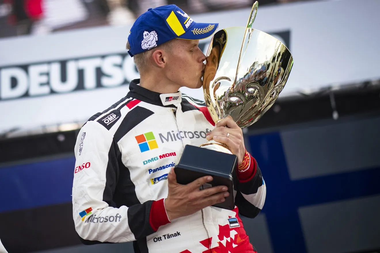 Ott Tänak da un paso de gigante hacia el título del WRC en Alemania