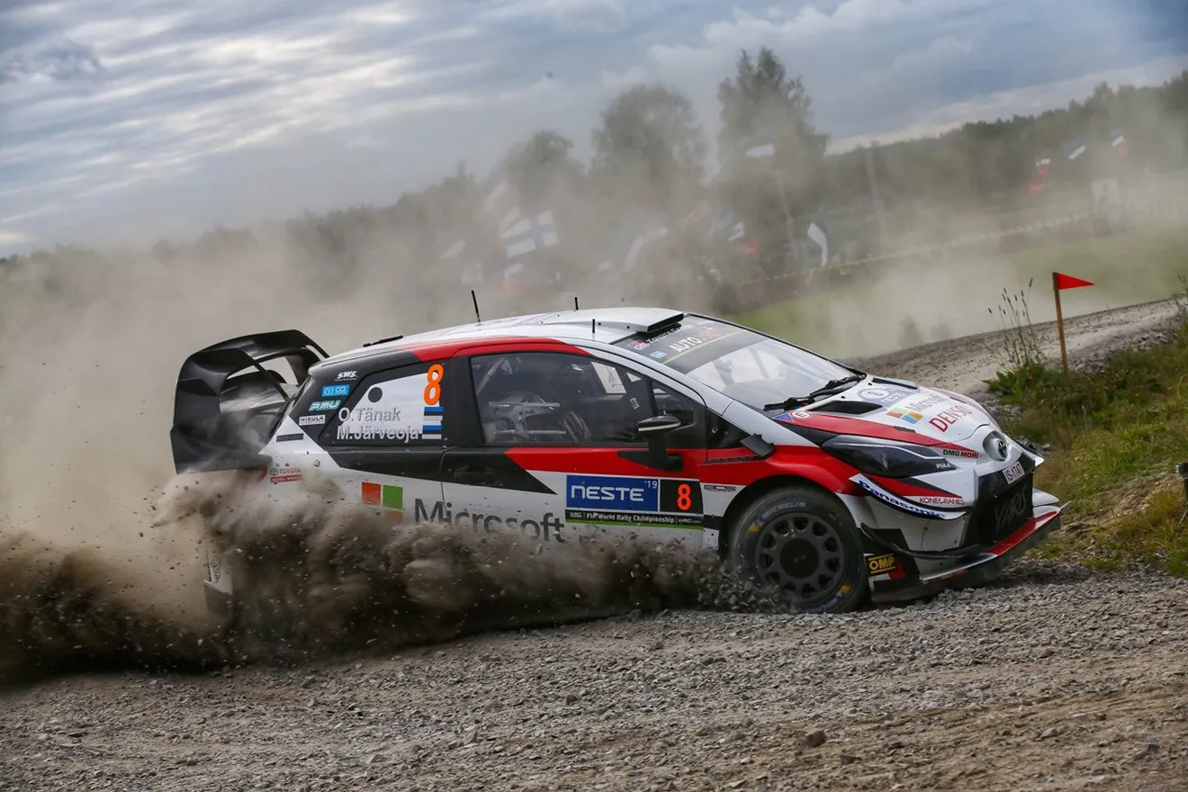 Ott Tänak frena el empuje de Esapekka Lappi en Finlandia