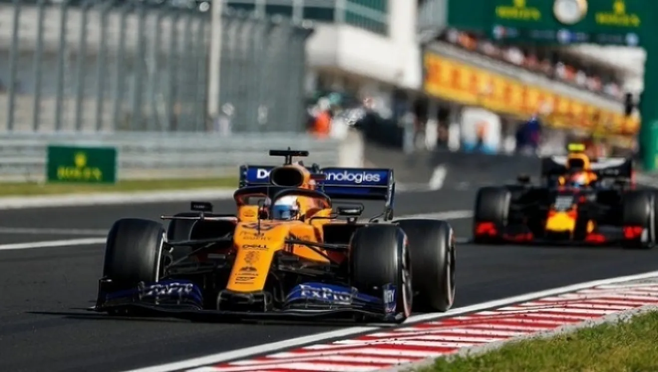 Sainz inquieta a Gasly en la general, McLaren casi sentencia el cuarto puesto