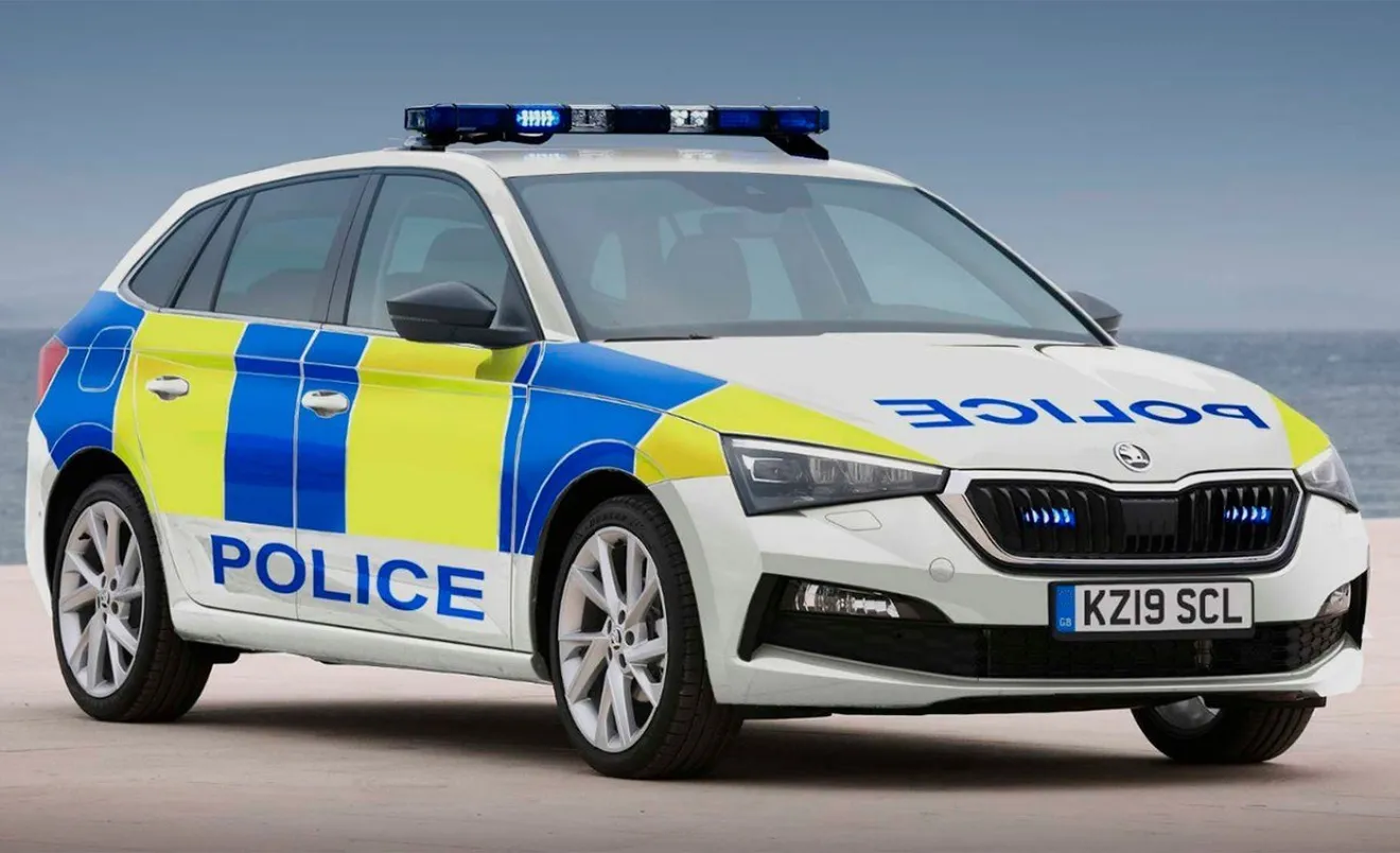 El Skoda Scala se convierte en coche de policía en el Reino Unido