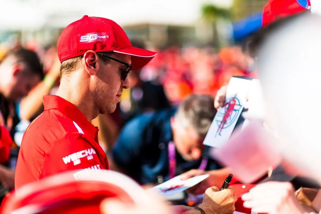 Vettel: es importante mantener ciertos GP "independientemente de lo que paguen"