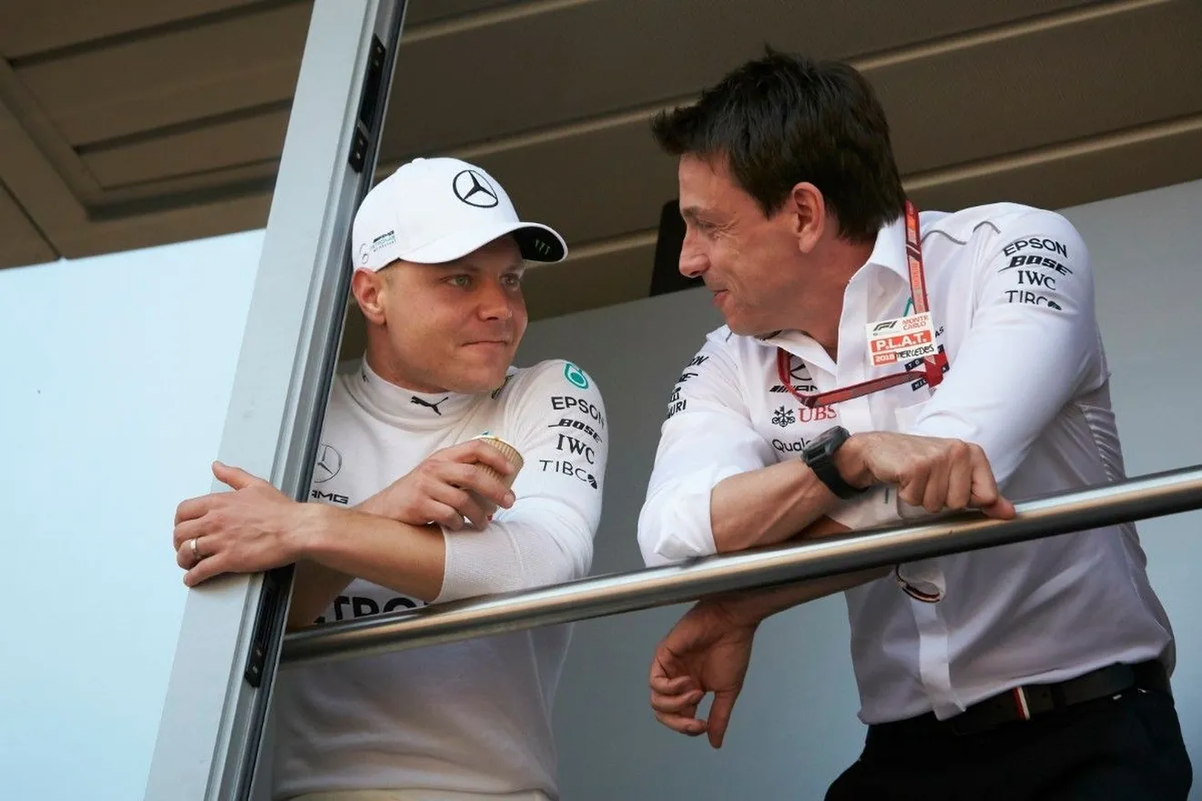 Wolff le buscará equipo a Bottas si no sigue en Mercedes