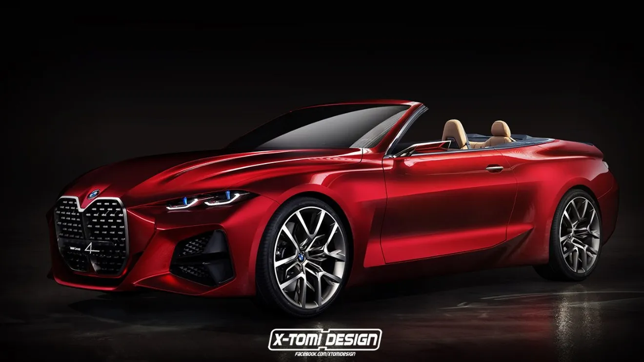 El nuevo BMW Concept 4 también resulta atractivo en variante cabrio