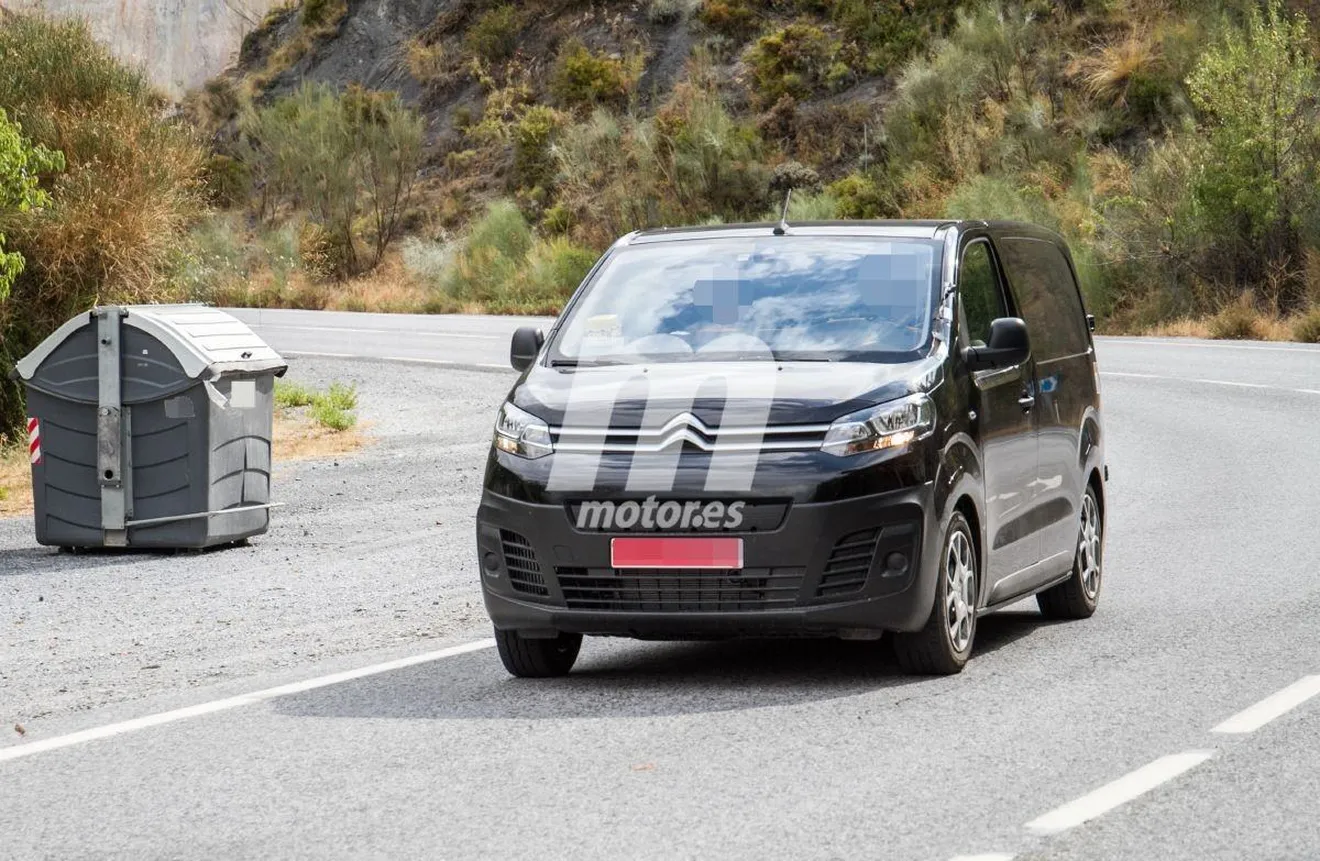 La variante eléctrica de la Citroën Jumpy comienza sus pruebas en carretera