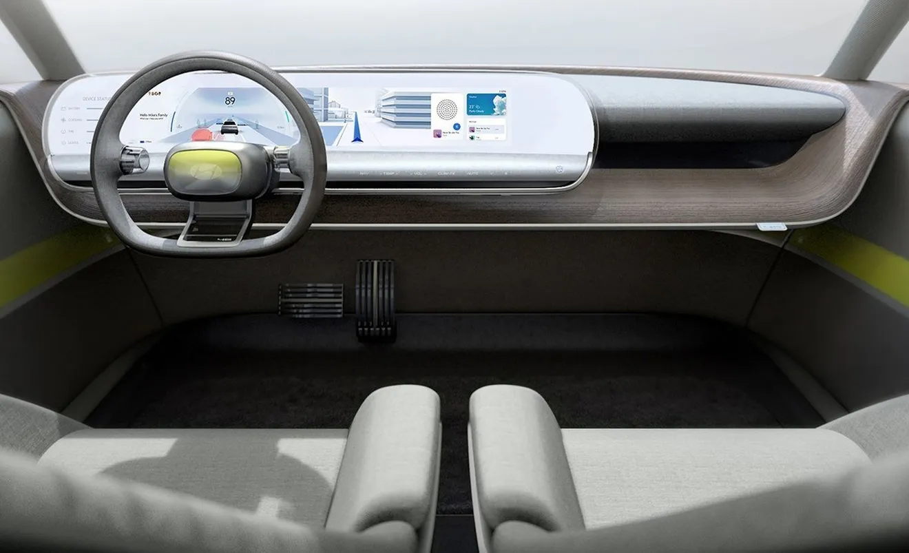 Hyundai 45 EV Concept - interior