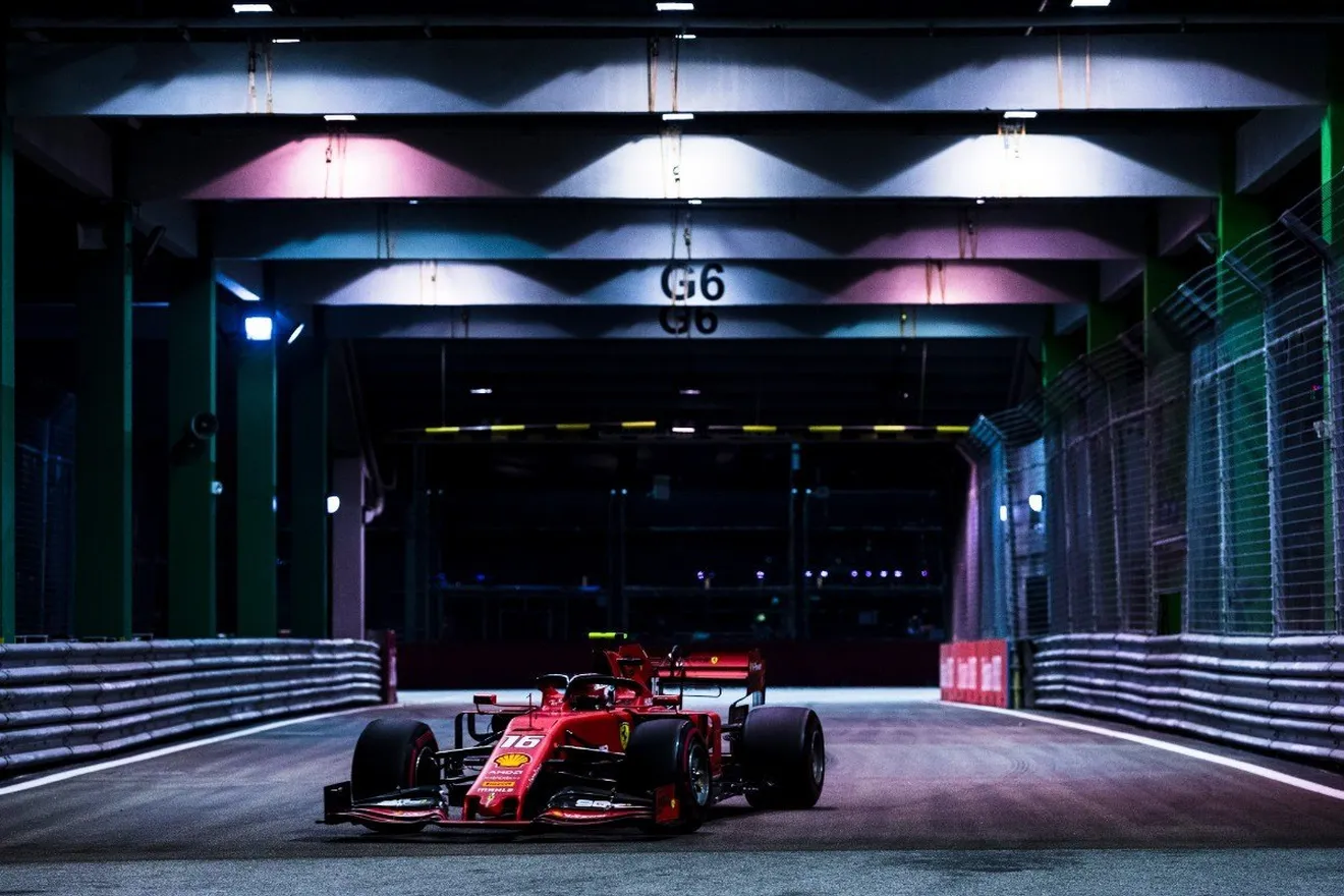 Vettel le da un polémico doblete a Ferrari para enfado de Leclerc