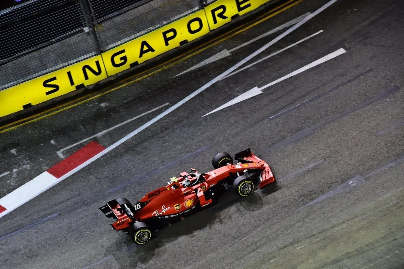 Leclerc avisa a Hamilton con el mejor tiempo antes de la clasificación