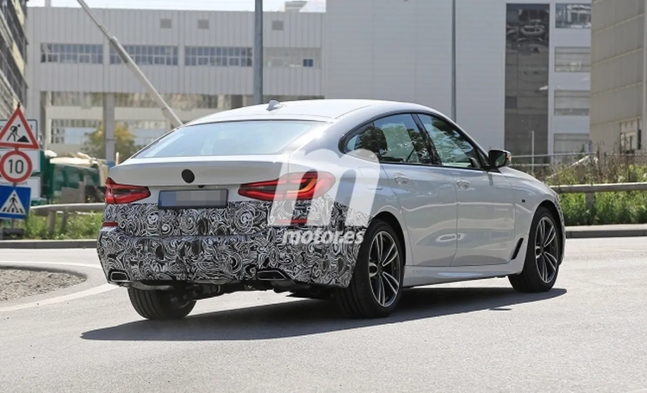 BMW Serie 6 GT 2020 - foto espía posterior