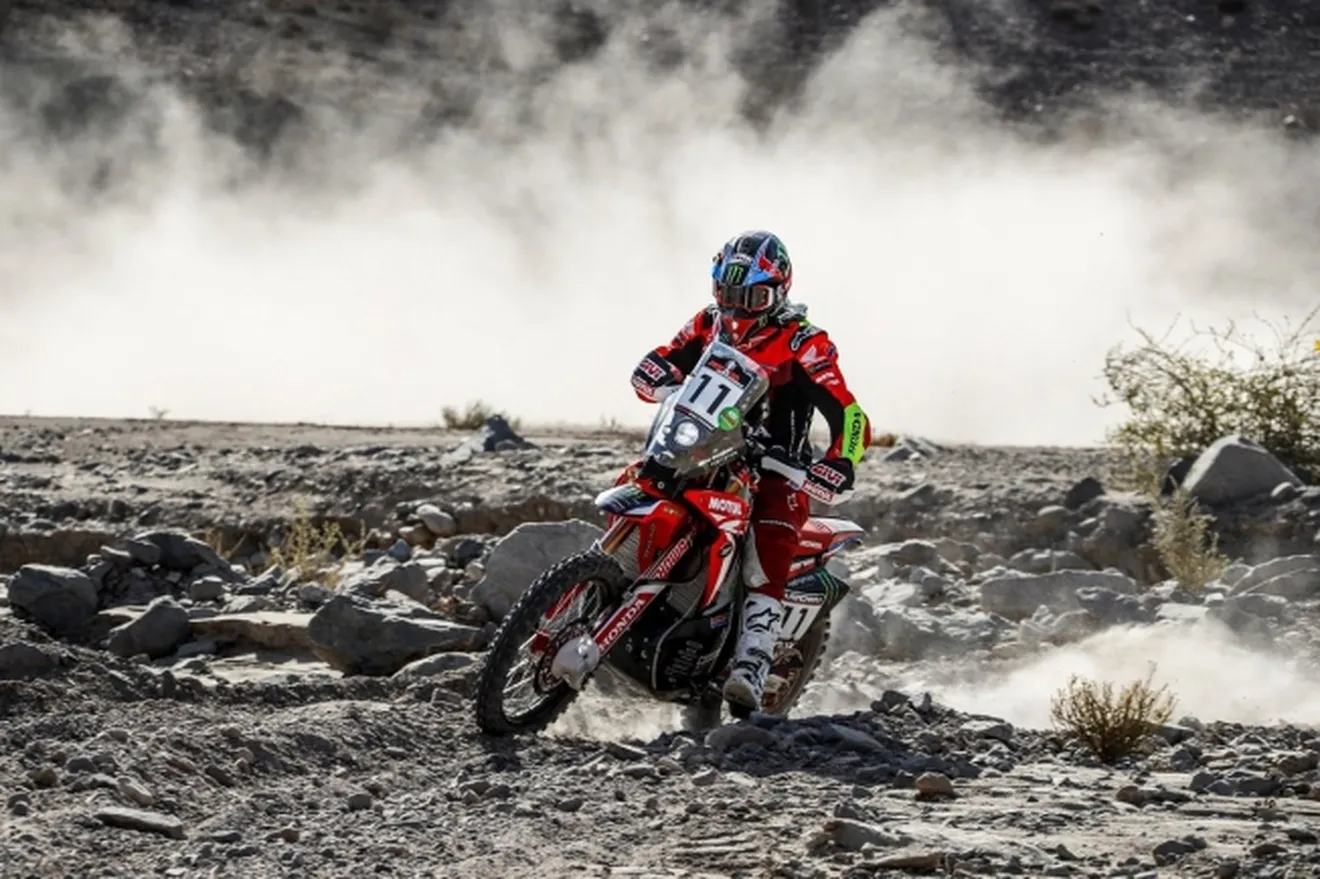 Honda y KTM se citan en el desierto del Atacama Rally