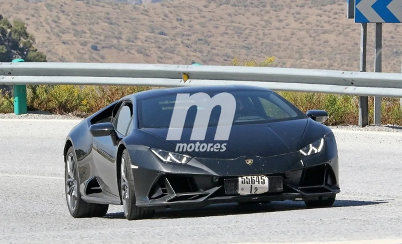 Lamborghini Huracán EVO Performante - foto espía