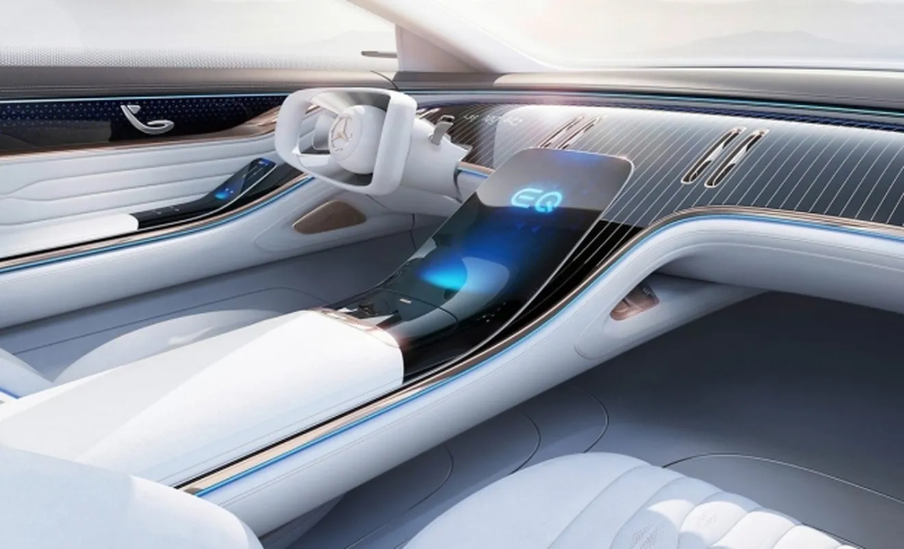Mercedes Vision EQS - interior
