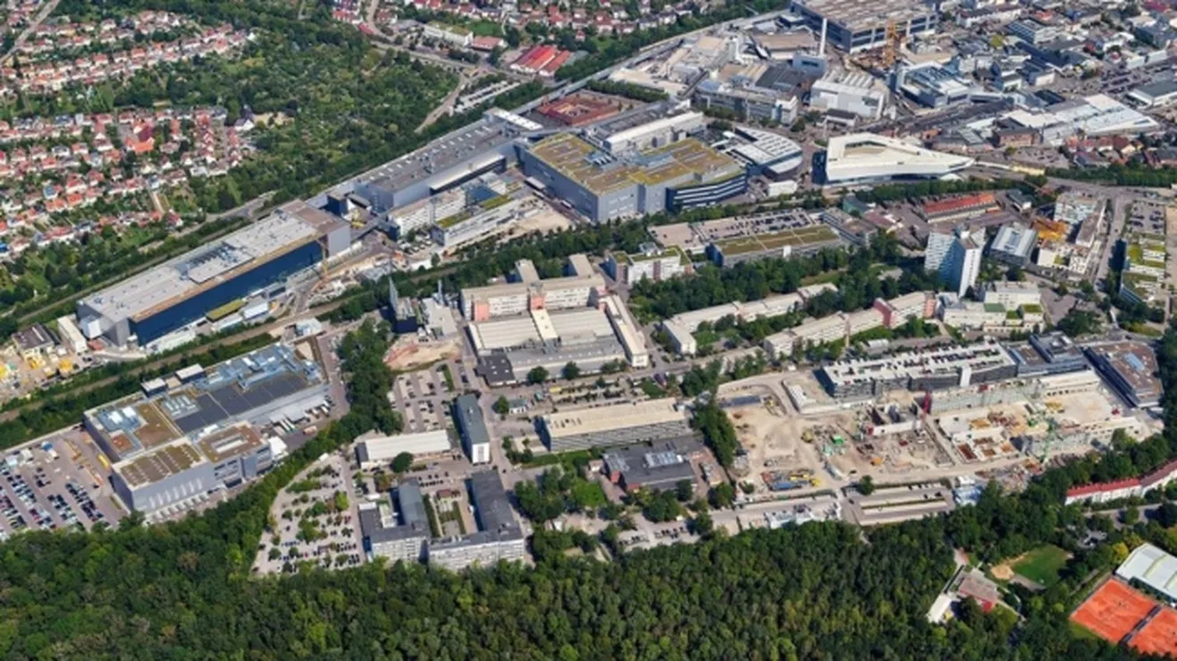 Fábrica de Porsche en Zuffenhausen