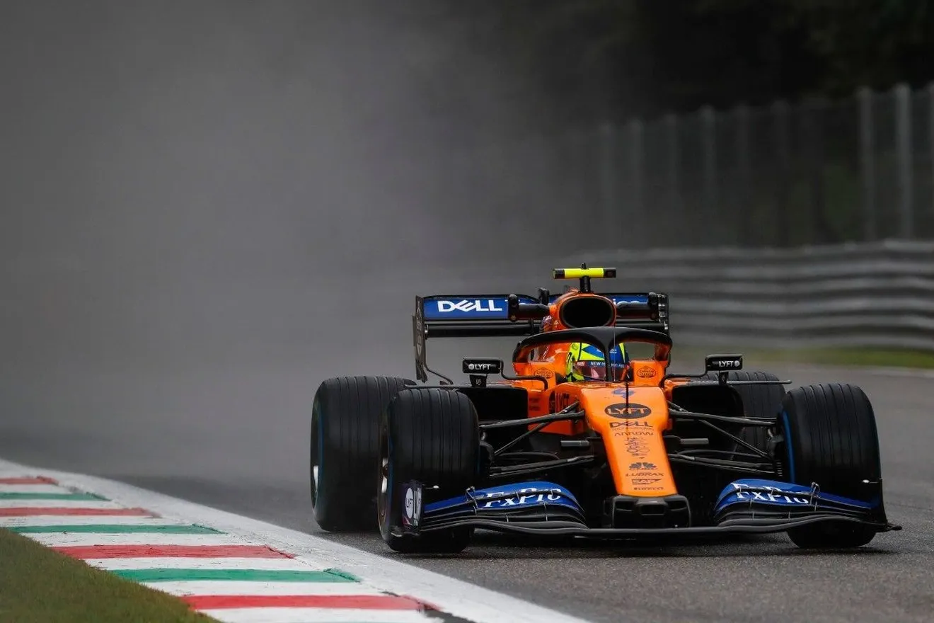 Norris estrena motor en Monza: saldrá desde el fondo de la parrilla