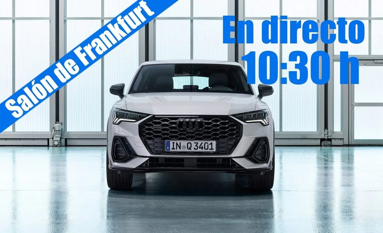 En directo: las novedades de Audi desde Frankfurt 2019