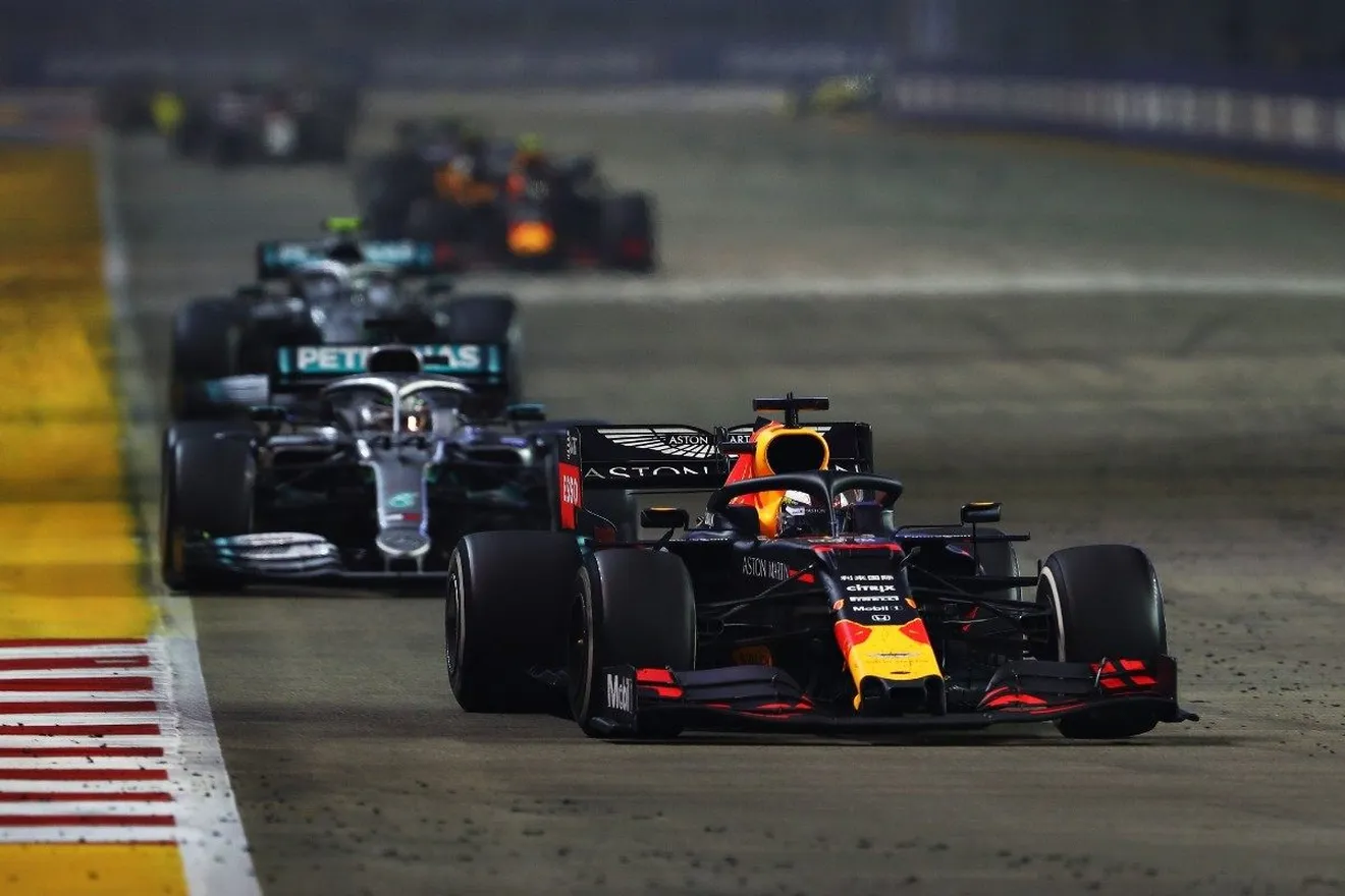 Red Bull vuelve al podio en una carrera a contrapié: "A ratos parecía una procesión"
