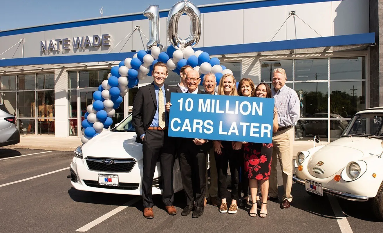 Subaru alcanza los 10 millones de unidades vendidas en Estados Unidos