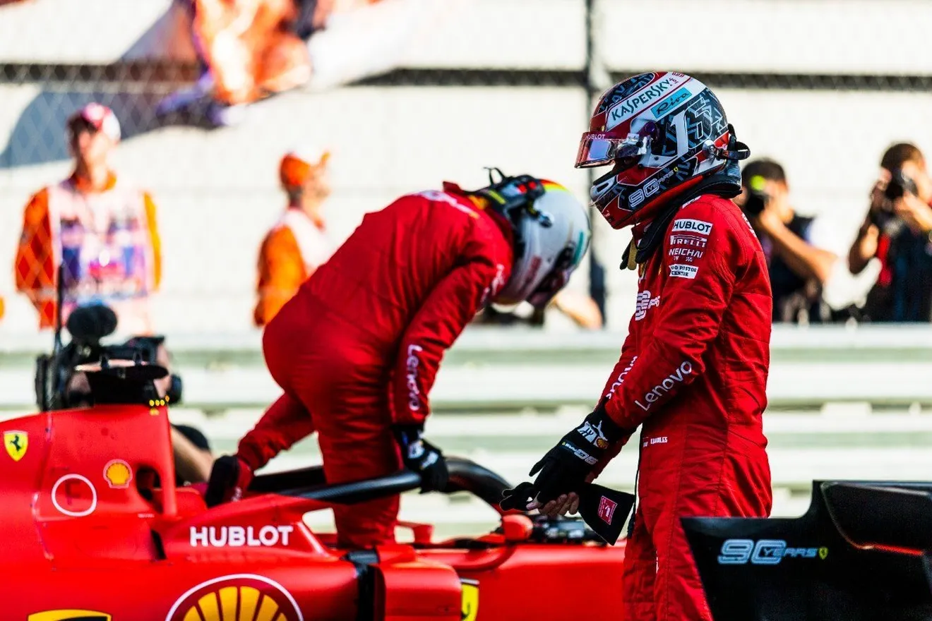 Vettel: "Hablé con Leclerc antes de la carrera, quizás me perdí algo"