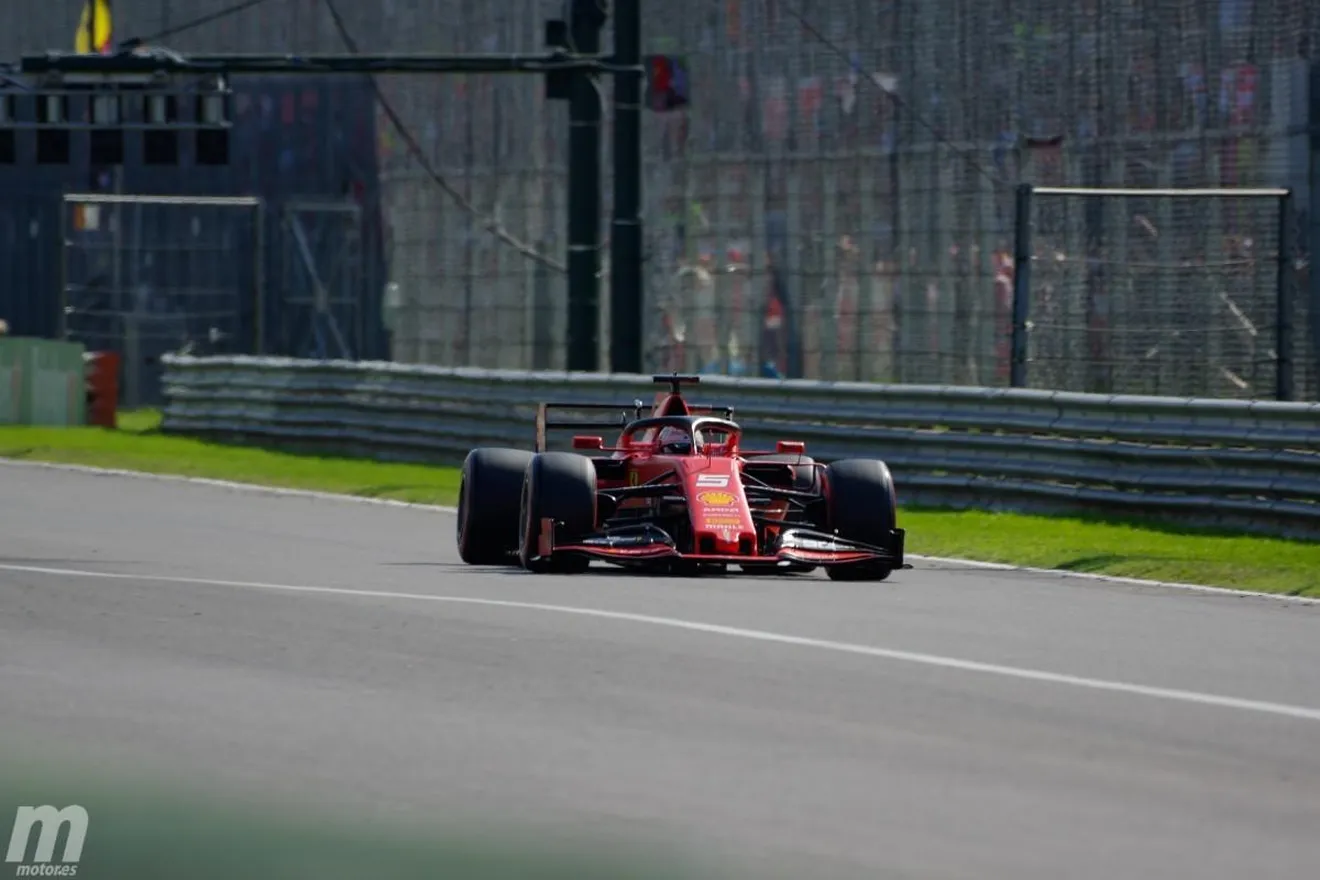 Vettel sale perjudicado con los rebufos: "Era mi turno, pero no he llegado"