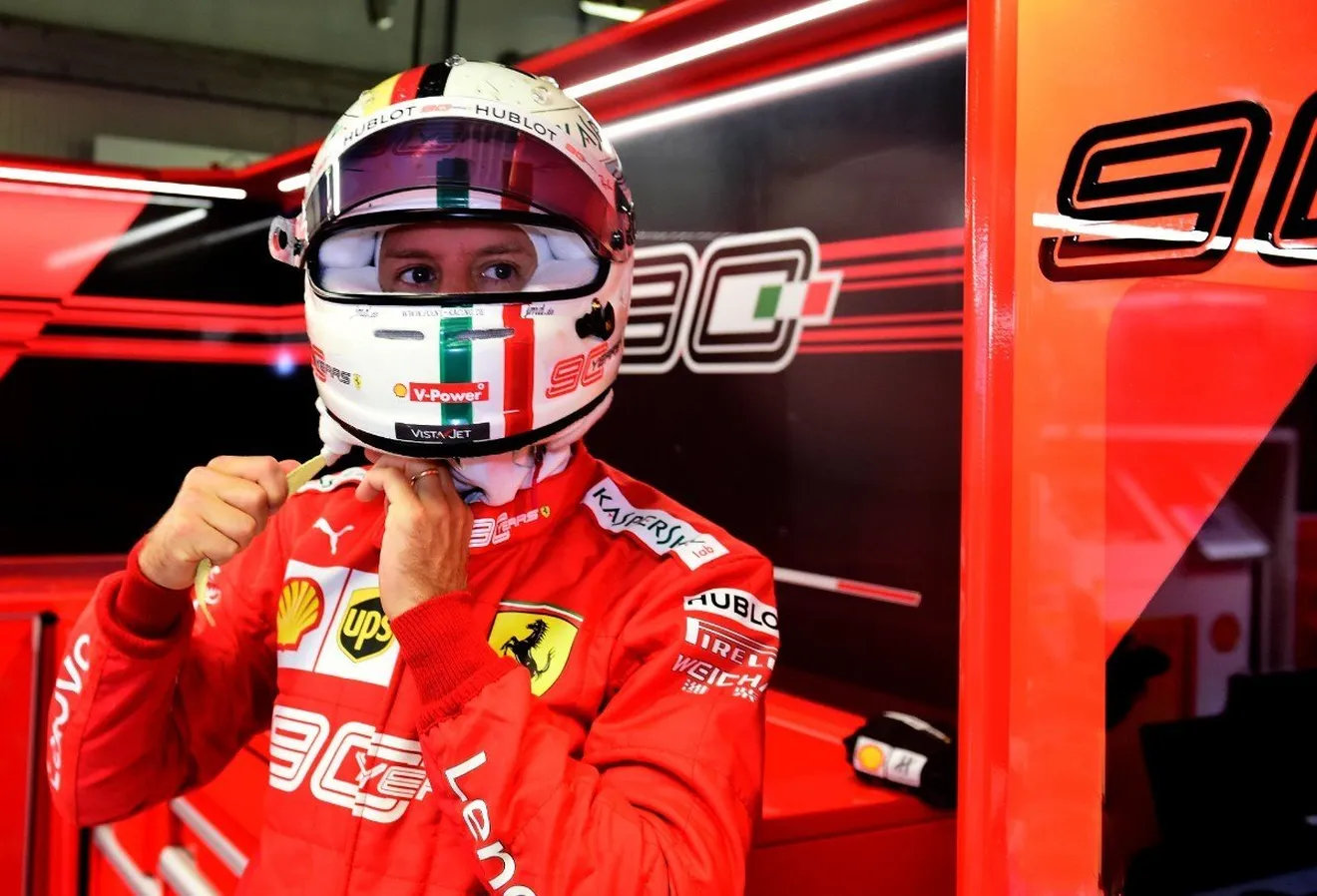 Vettel, a tres puntos de la suspensión tras el incidente con Stroll