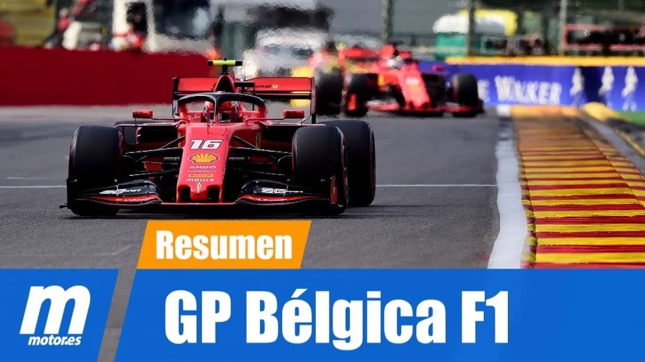 [Vídeo] Resumen del GP de Bélgica de F1 2019