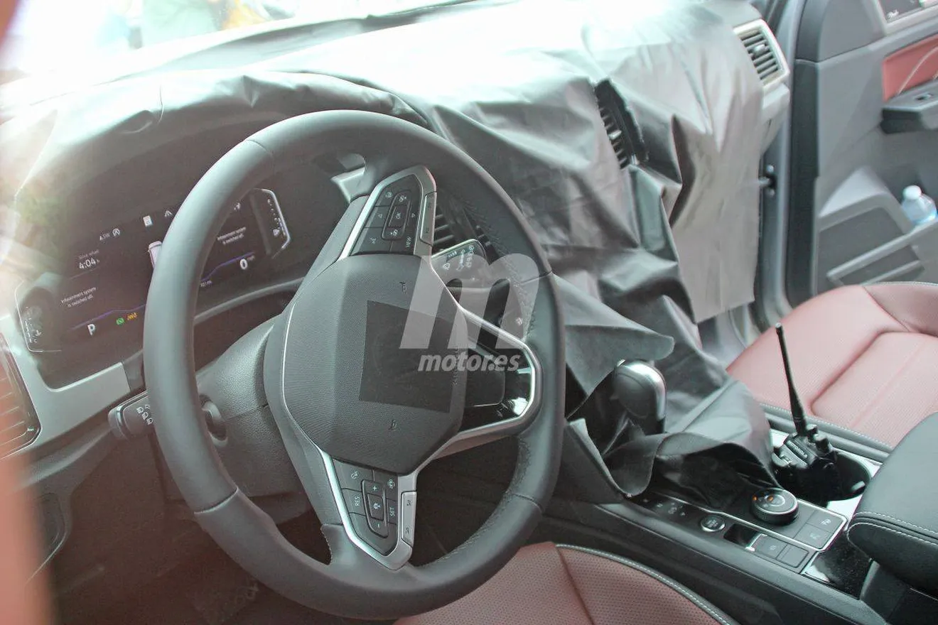 El interior del nuevo Volkswagen Atlas Cross Sport con todo detalle