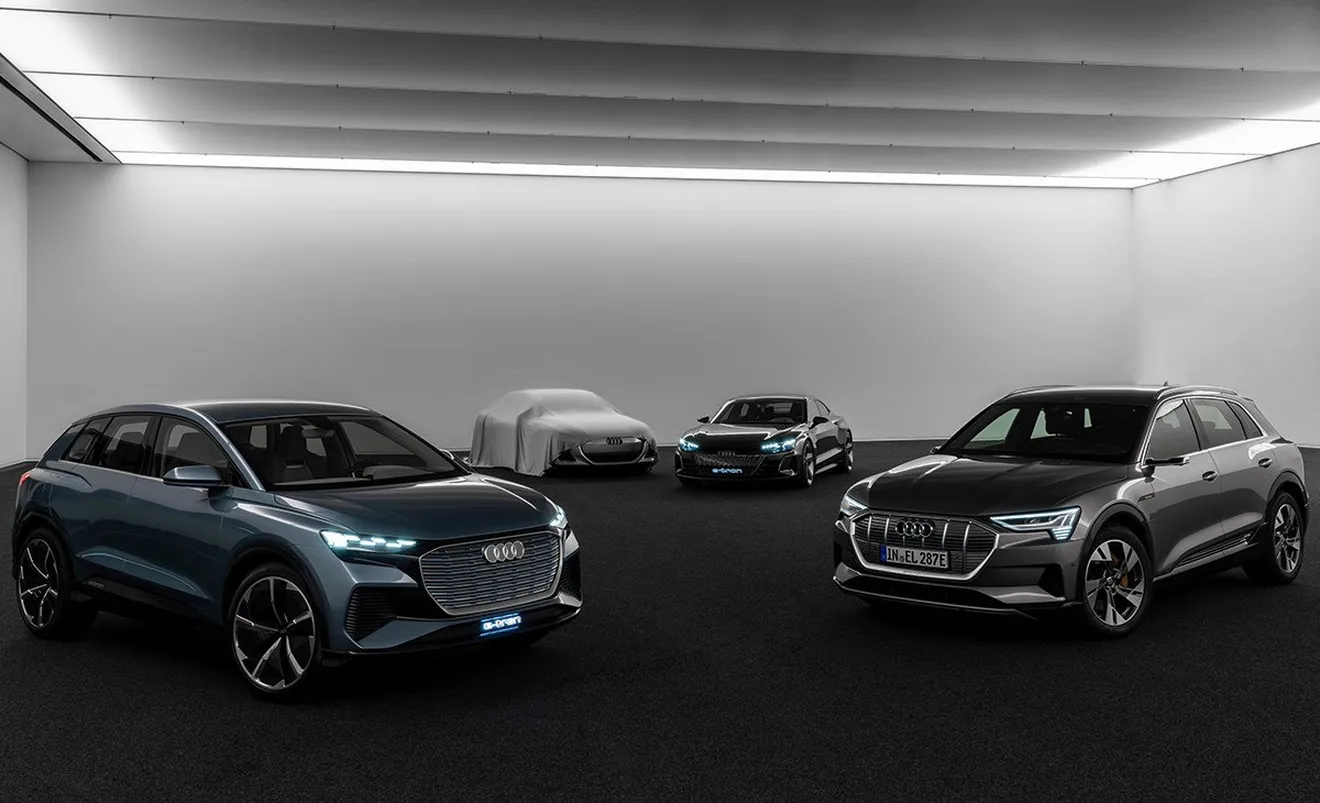 Audi lanzará más de 30 vehículos electrificados de cara a 2025