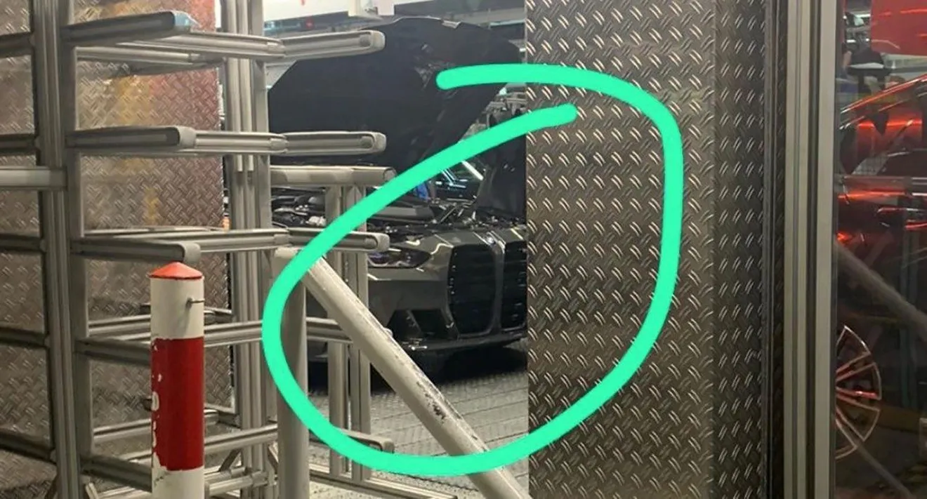El frontal de los nuevos BMW M3 y M4 descubierto en una filtración
