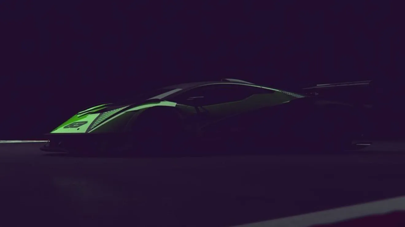 El primer hiperdeportivo de Lamborghini Squadra Corse se deja entrever en este teaser