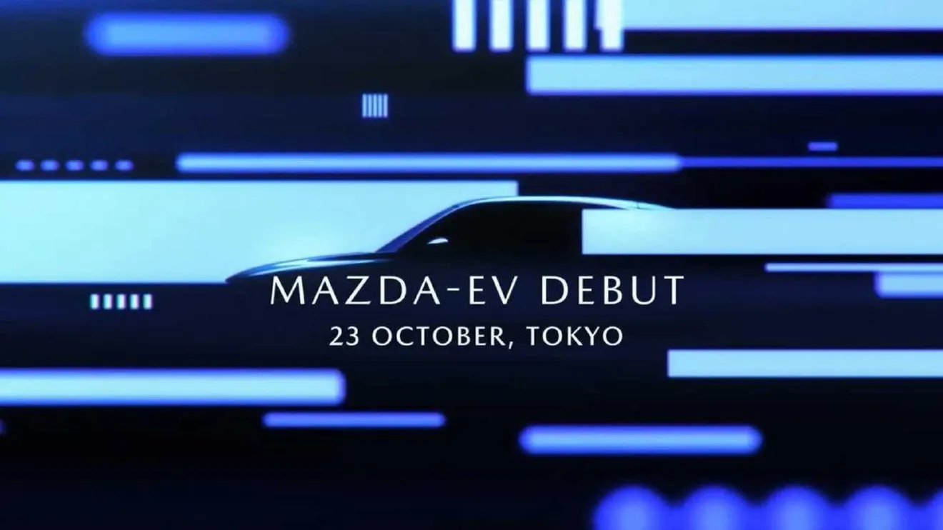 Mazda adelanta un nuevo teaser de su eléctrico insinuando un crossover