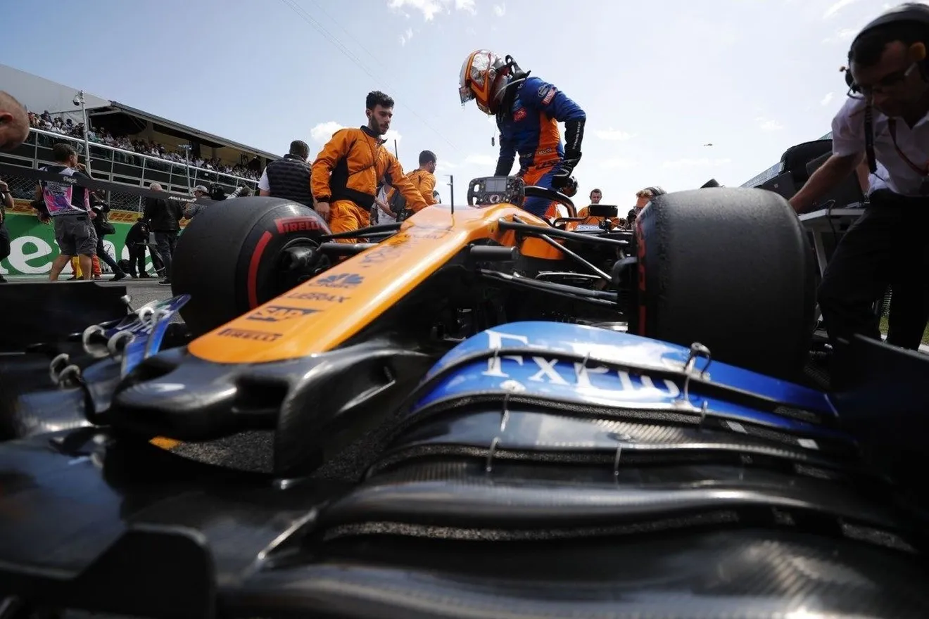 McLaren no teme un cambio de concepto en el MCL35: "Es una oportunidad"