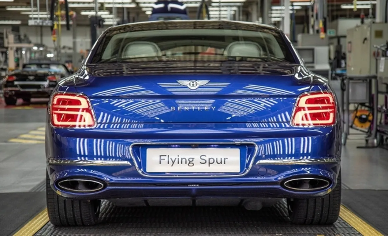 Bentley Flying Spur 2020 - producción