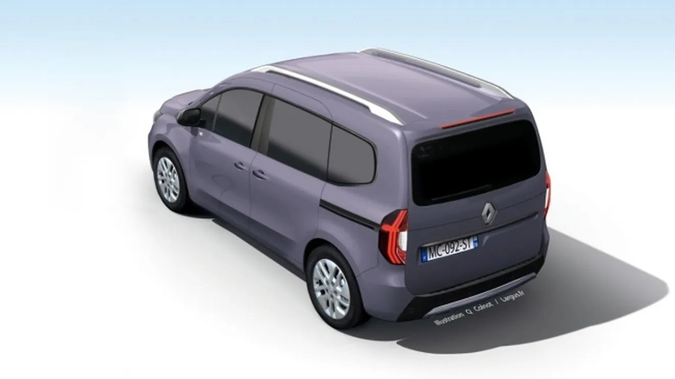 Recreación del Renault Kangoo 2021